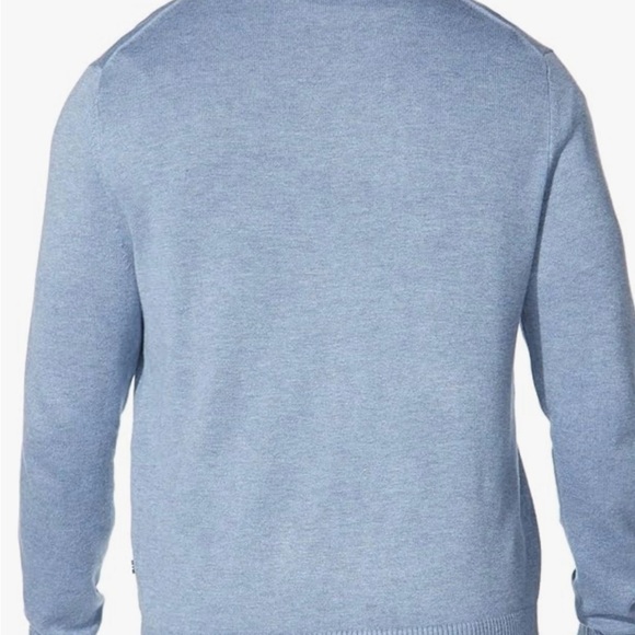 Nautical Men's Blue quarter zip Sweater, size Large - Picture 1 of 7